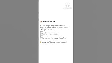 PGTRB PHYSICS UNIT3 Electro magnetic Theory #Amphere