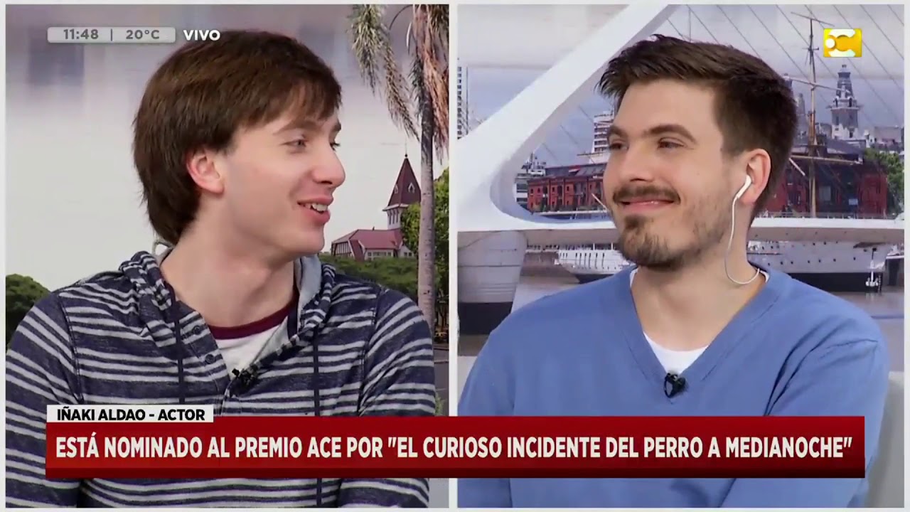 El actor Iñaki Aldao, de 