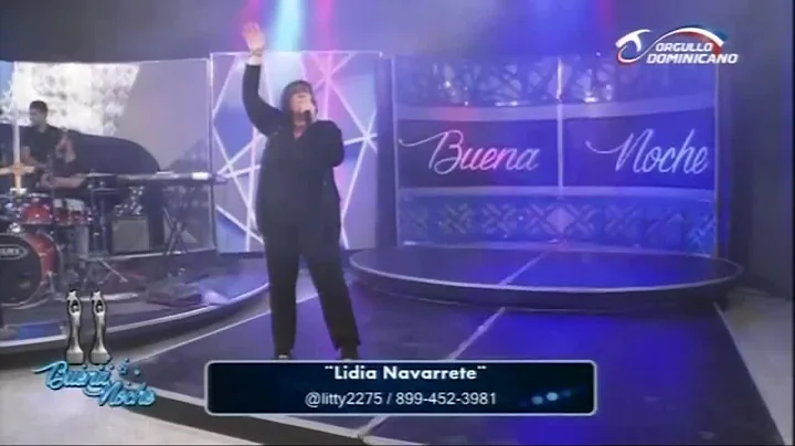 Presentacin Lidia Navarrete en Buena Noche