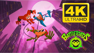Battletoads (2020) Full Game LONGPLAY NO COMMENTARY - XBOX ONE X 4K