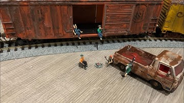 Kato Unitrack layout gets a second feed. Big difference!