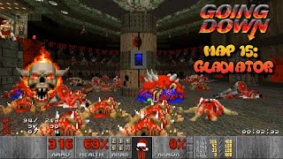 Going Down - Map 15: Gladiator - UV MAXish blind - maps by Mouldy aka @cyriak