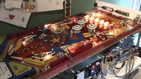 Controlling a Pinball Machine using Arduino