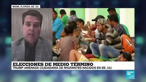 David Estrella: "no veo posible esto sin cambiar la constitución" de EE. UU.