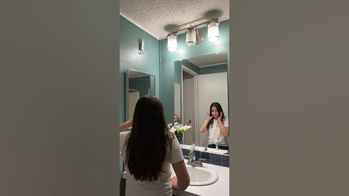 IS THAT BLOODY MARY?! #scary #mirror #vfx #youtubeshort #exciting #creepy #watchout #fear #night