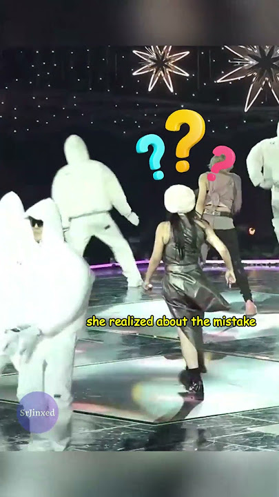 Her dancer helped her at just the right moment