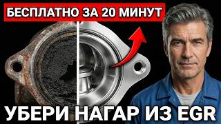 Секретный немецкий метод очистки клапана егр за ноль рублей который дилеры скрывают от водителей