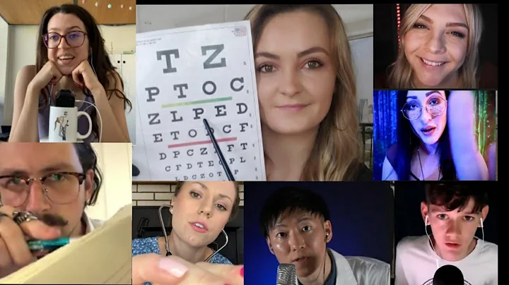 ASMR 1 MINUTE CRANIAL NERVE EXAM (compilation with my subscribers)