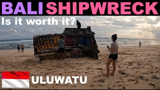 BALI SHIPWRECK, Uluwatu - Was it worth the trek?