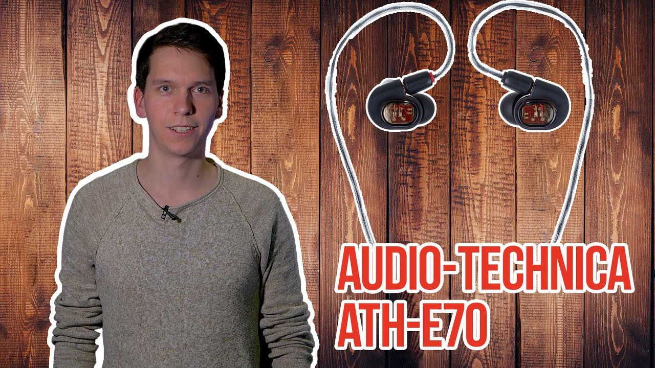 Audio-Technica's ATH-E70 Professional In-Ear Monitor Headphones