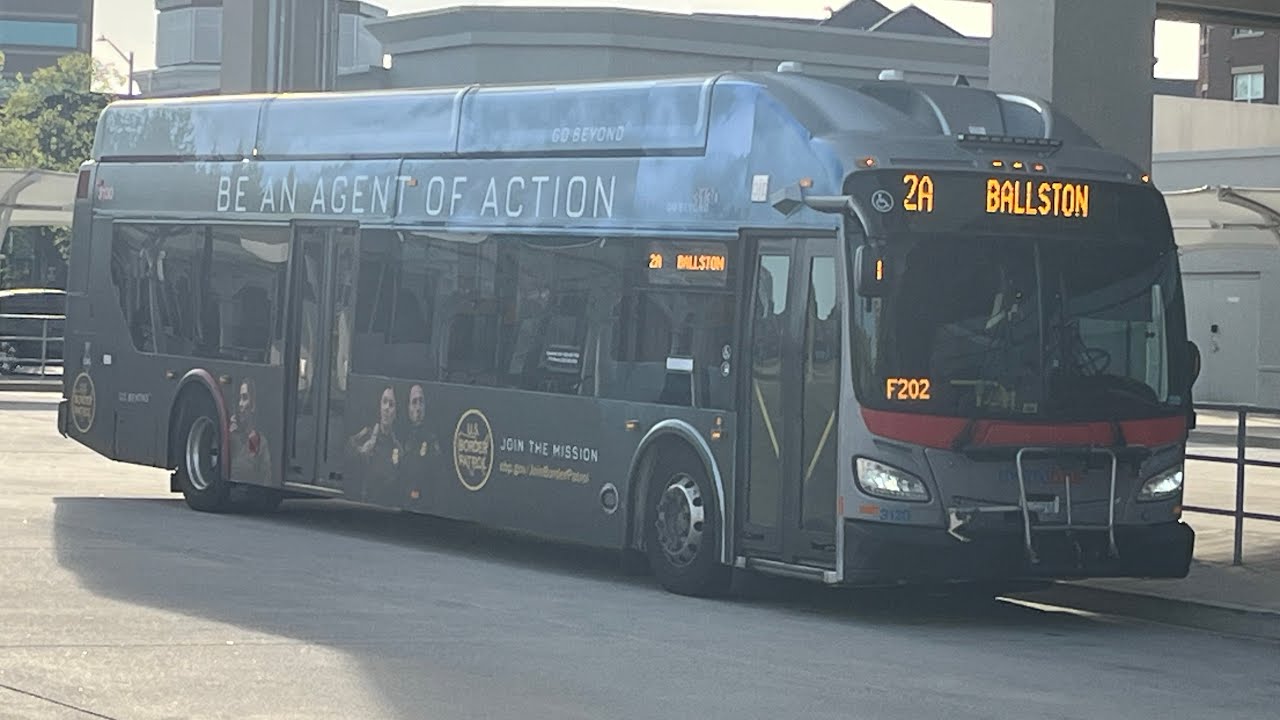 GRAND FINALE! Wmata MetroBus 3000 Series, #3130, Route: 2A, Dunn Loring to East Falls Church