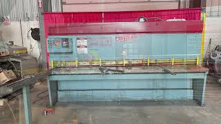 Pre-Owned Allsteel Hydraulic Shear 10X14 Capacity