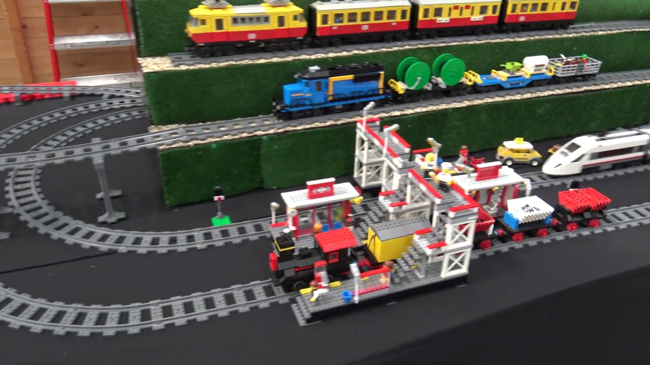 Binnenshuis Bediening mogelijk Dragende cirkel LEGO trains! in Boekelo! - YouTube