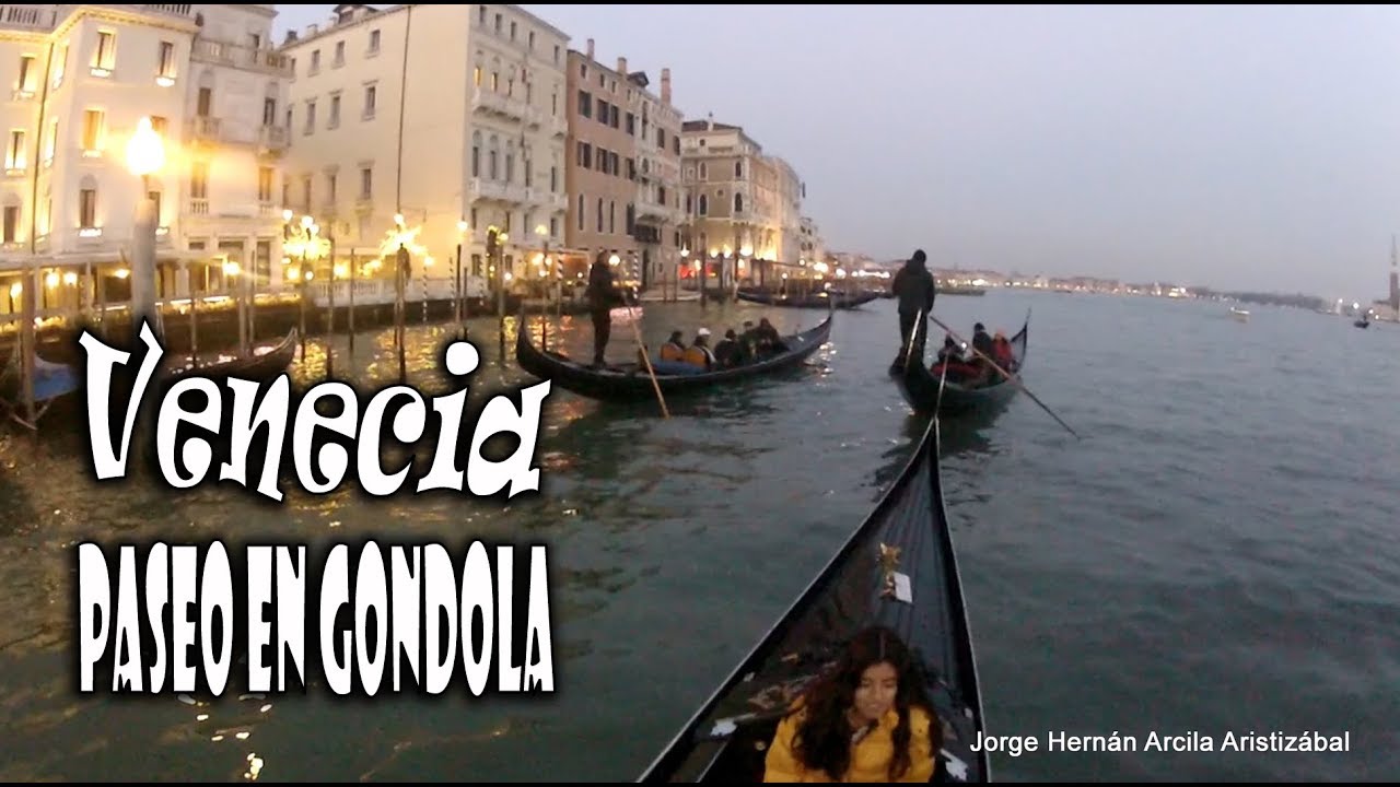 Paseo en GONDOLA VENECIA Italia