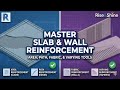 Structural Design #17 Master Slab & Wall Reinforcement – Area, Path, & Fabric Tools #bim #revit