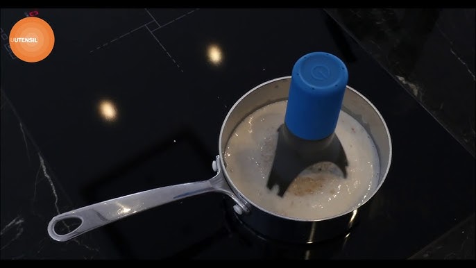 Uutensil Stirr - The Unique Automatic Pan Stirrer - with LED Speed Indicator, Red