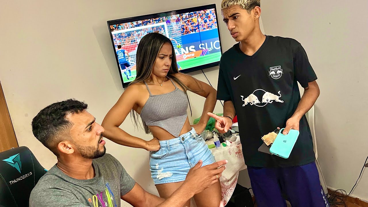 ACUSAMOS O BRUTINHO DE ROUB0 E ELE FICOU FURIOS0