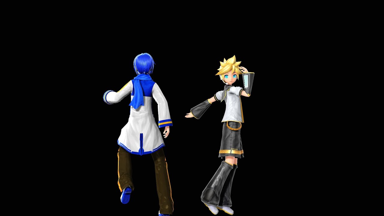 MMD HOLOGRAM READY HD 60 FPS - erase or zero / カイト 鏡音レン - Magical Mirai 2014