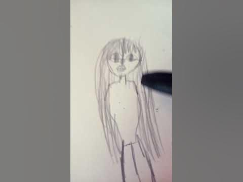 как ресовать девушку🍪 - YouTube