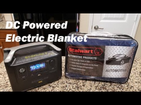 Stalwart Heated Blanket - Portable 12-Volt Electric Travel Blanket