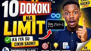 🔥 10 Laws of Limits Explained in Hausa | Calculus Made Easy