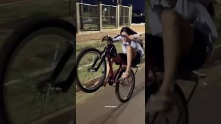 ELA APRENDEU O GRAU😂🔥#grau #244 #bike #bikelife #biker #reels #memes #instagram