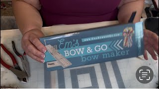 Let’s try Ems bow and go! @puddlebyfarmdesigns5249 