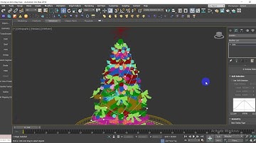 trang trí đèn nháy cho cây thông noel trong 3dsmax-lattice 3dsmax- ứng dụng và cuộc sống