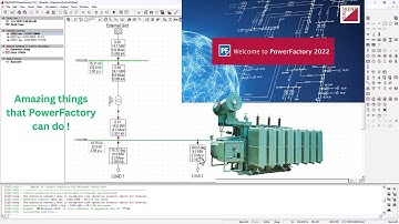 2. Load Flow analysis with DigSilent PowerFactory - Network Scenario