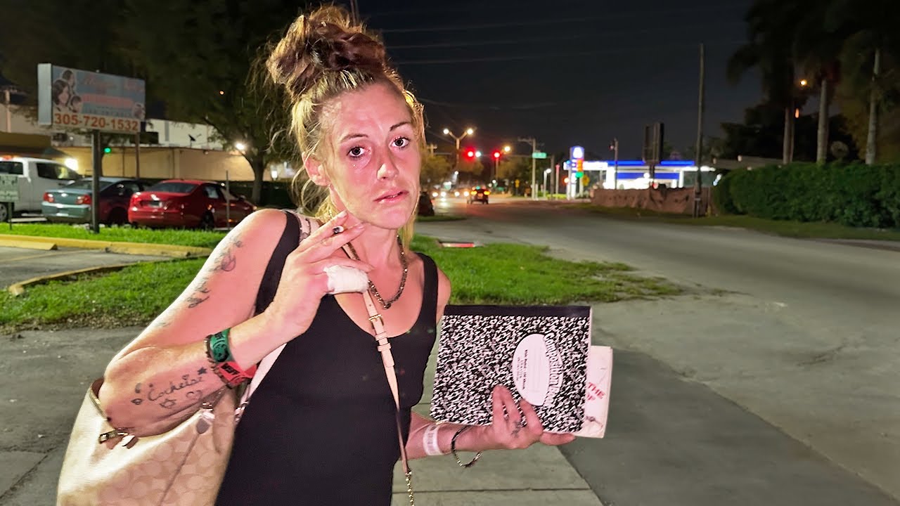 Шеннон — Иду на детоксикацию | Интервью с бездомным человеком из Майами, страдающим наркотической...