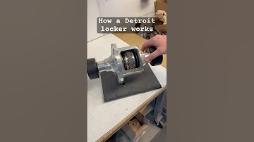 How a Detroit locker works, my Ford Excursion has them #shorts