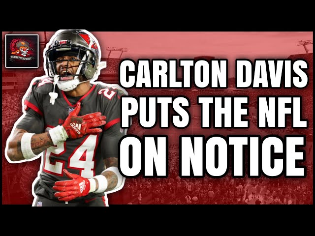 Carlton Davis says we should watch out for the Bucs 👀