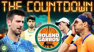 Who is FAVOURITE for Roland Garros 2024? | Countdown GTL Tennis Podcast