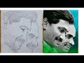 Ysjagan and his father  sketch
