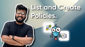 List and create custom policies to secure your AWS environment using Kubiya