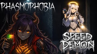 Phasmophobia - Speed Demon Challenge! We Don't Slow Down!