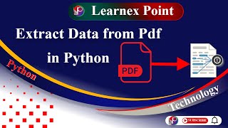 How to Extract Data from Pdf in Python | pdfplumber | Learnex Point