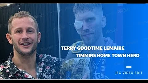 TERRY GOODTIME LEMAIRE TIMMINS HOME TOWN CHAMPION