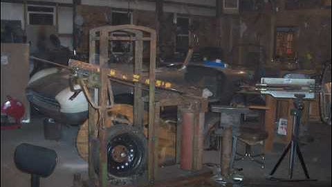 junkyard helve hammer part 2 homemade power hammer