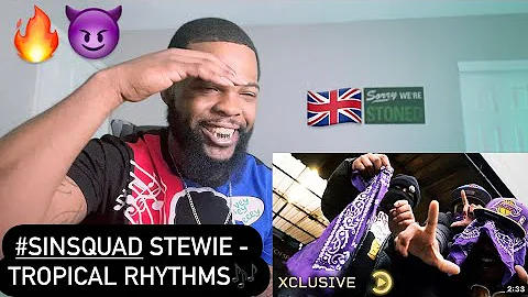 #Sinsquad Stewie - Tropical Rhythms (Music Video) | Pressplay | AMERICAN REACTS🔥🇺🇸