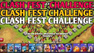 Clash Fest Challenge COC Easily 3 Star 100% Accurate Attack
