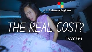 0 living cost in my car, 0 friends, my life as a Silicon Valley software engineer | Hannah's Diaries screenshot 1