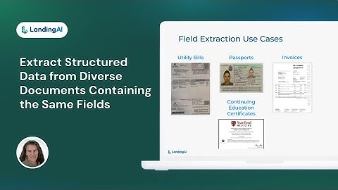 Schema-driven Agentic Document Field Extraction | Extract Structured Data with ADE from LandingAI
