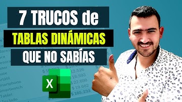 👉DOMINA las Tablas Dinámicas en Excel con Estos 7 Trucos PRO⚡