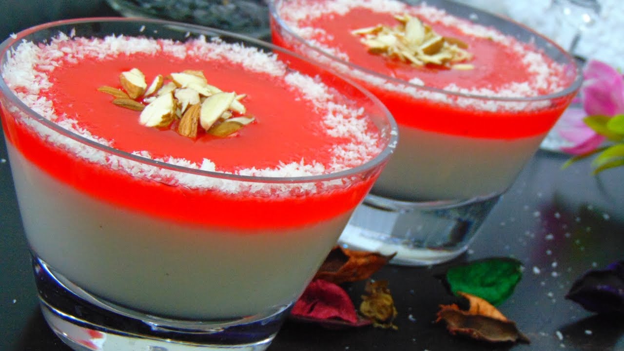 Mahallabia Arabic Pudding Dessert by Lively Cooking YouTube