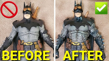 BATMAN GOLD LABEL COLLECTION - CUSTOM PAINTED DC MULTIVERSE ACTION FIGURE REVIEW MCFARLANE TOYS BANE