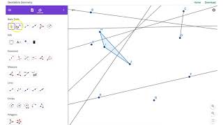 Learn how to use the Perpendicular Bisector Tool