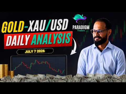 Video preview for GOLD Price Prediction TODAY | 7 JULY 2026 | #GOLD #USOIL #NASDAQ #silver. Forex Market Updates.