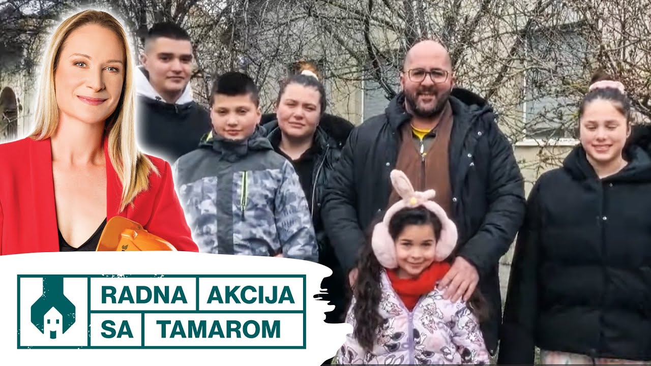 Nikčevići su dobili dom o kojem su maštali - Radna akcija sa Tamarom I PRVA
