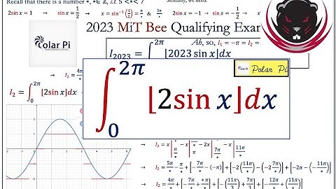 2023 MiT Integration Bee Qualifying Exam [Problem 8]